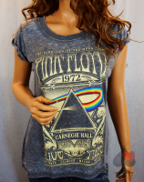 Pink Floyd Dark Side Of The Moon Tour Ladies T-Shirt Merchandise