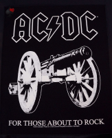 backpatch rückenaufnäher ac/dc for those about to rock