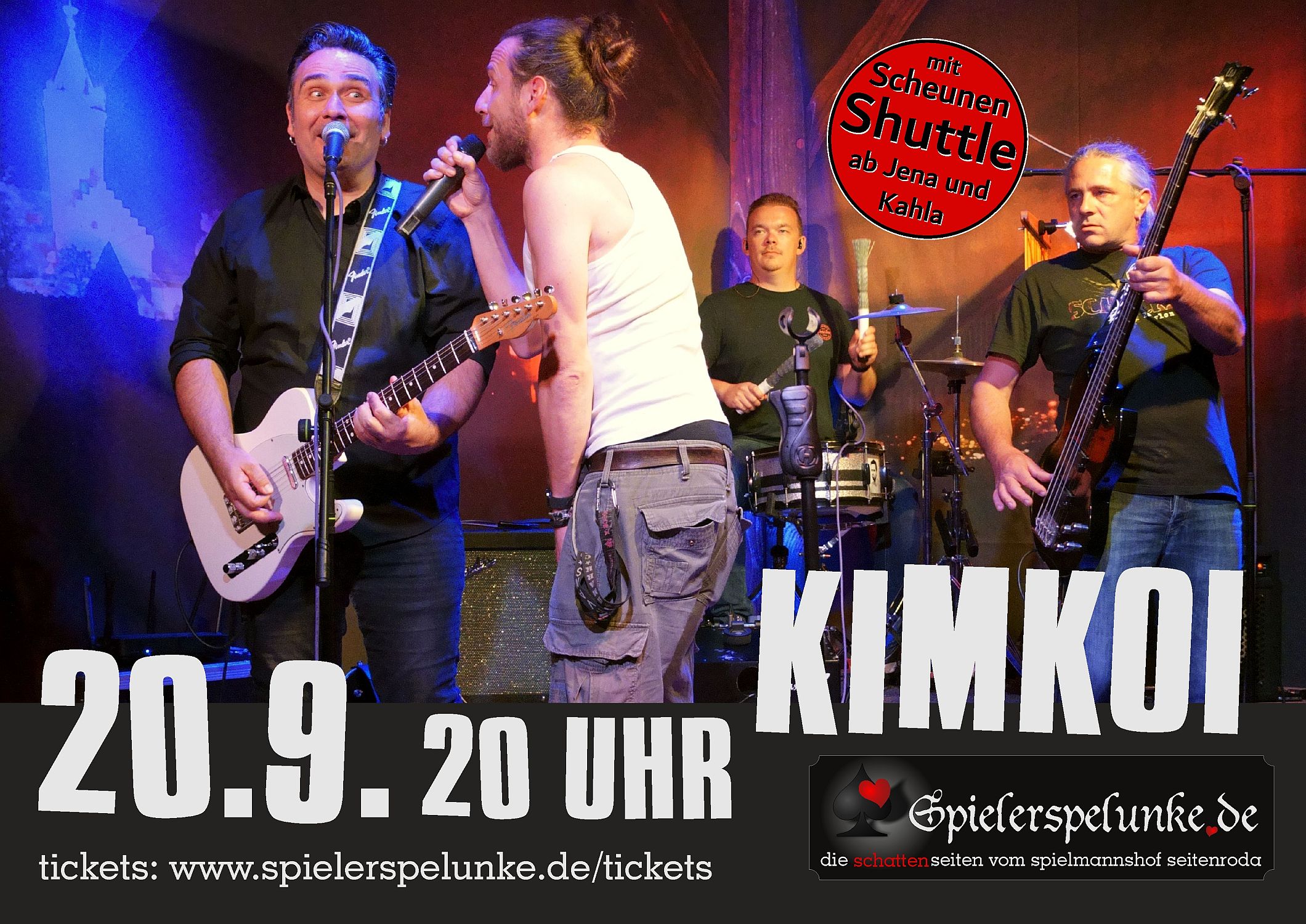 KIMKOI live in der Spielerspelunke am 20.09.2025