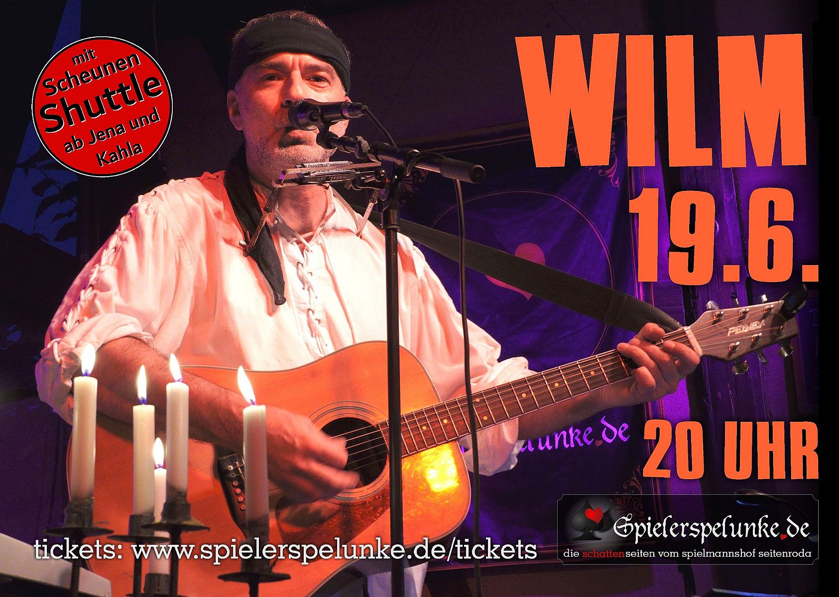Wilm live zum Sommernachtstanz in der Spielerspelunke am 19. Juni Wilm live zum Sommernachtstanz in der Spielerspelunke am 19. Juni