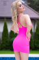 Preview: sexy minikleid pink partykleid spielerspelunke