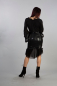 Preview: viktorianisches gothic top schwarz langärmelig