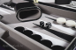 Preview: backgammon spielekoffer kunstleder schwarz velour grau schwarz weiß