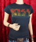 Preview: kiss logo merchandise damen shirt