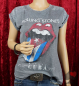 Preview: the rolling stones cuba havana classic tongue damen band merchandise shirt