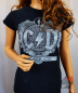 Preview: ac/dc black ice damen band merchandise shirt