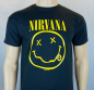 Preview: nirvana smiley logo t-shirt