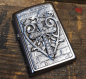 Preview: zippo sturmfeuerzeug used cross 3d