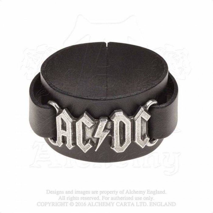 Lederarmband AC/DC