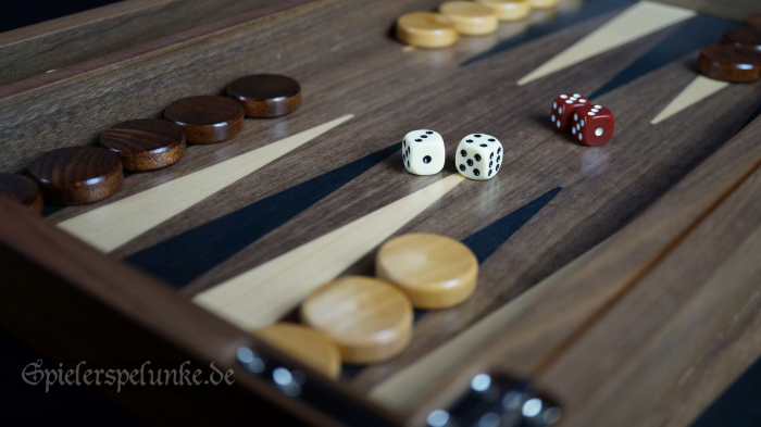 backgammon spielekoffer nussbaum ahorn