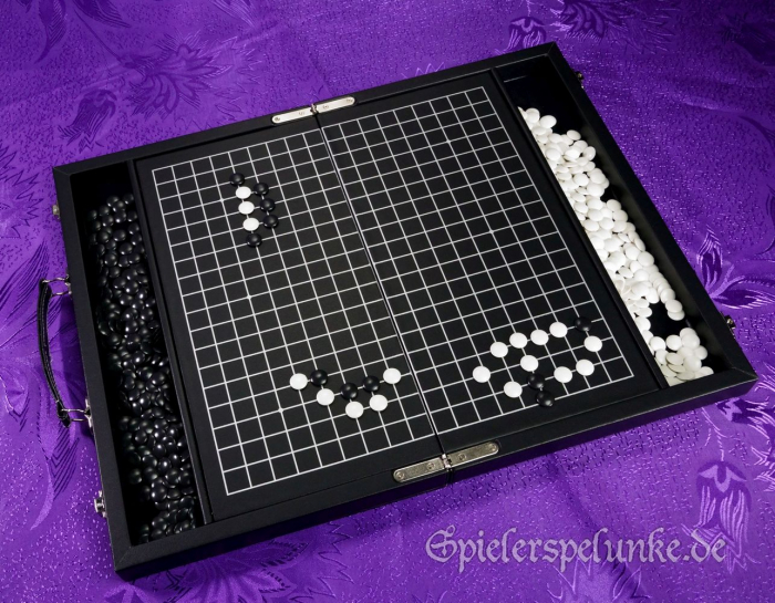 go go bang brettspiel koffer kunstleder schwarz
