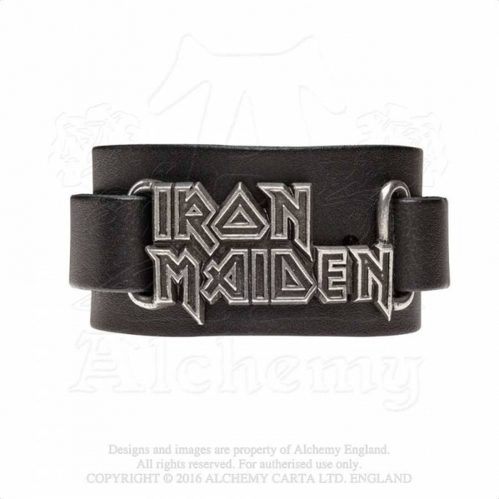 Lederarmband Iron Maiden