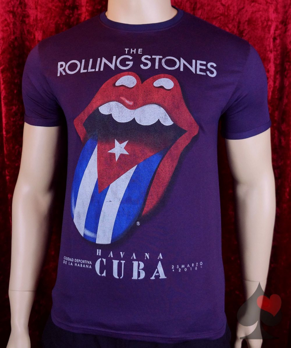 The Rolling Stones Havana Cuba 2016 T-Shirt Merchandise