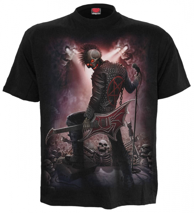 T-Shirt "Stage Fright" Rocker Metal