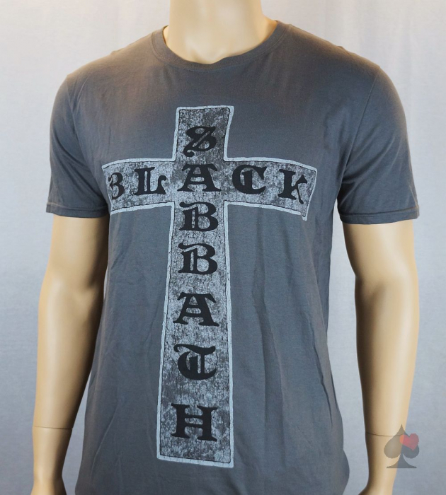 black sabbath cross band merchandise shirt