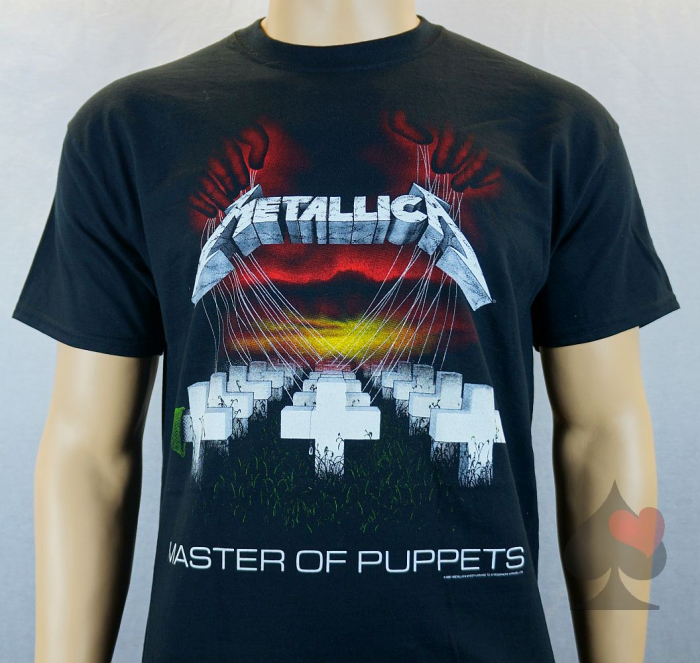 Metallica Master of Puppets T-Shirt Merchandise