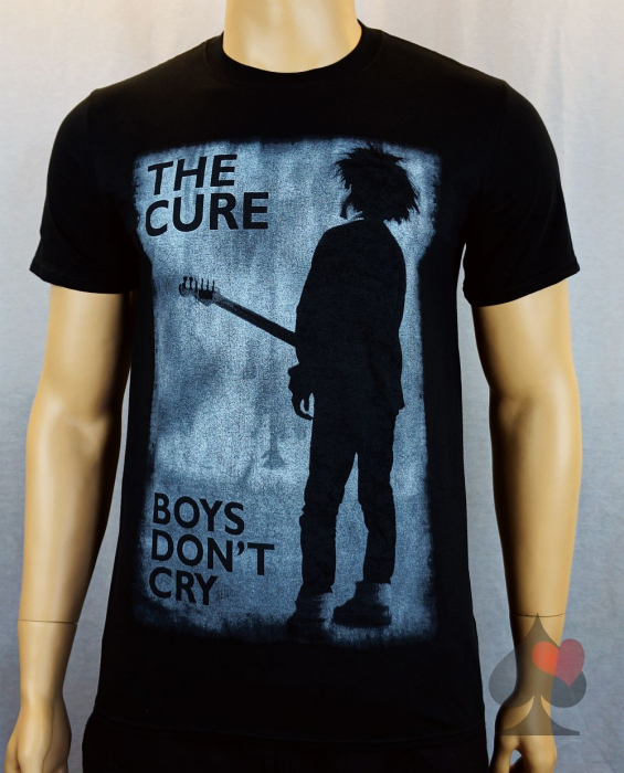 The Cure Boys Dont Cry Mens T-Shirt schwarz Merchandise