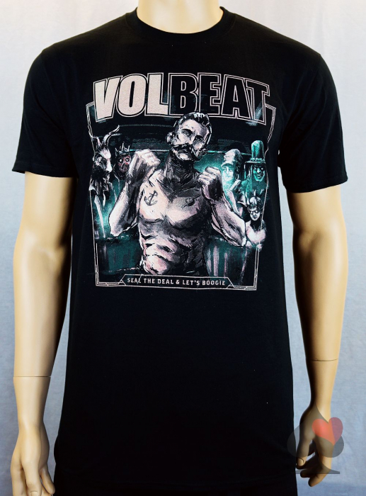 Volbeat Seal The Deal Herren T-Shirt  schwarz Merchandise