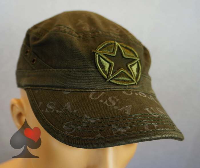 us army cap olivgrün mit stern