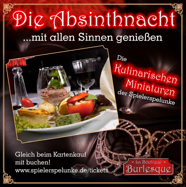 kulinarische miniaturen zur absinthnacht