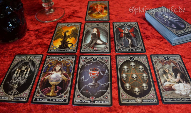 spielerspelunke tarotkarten anne stokes gothic
