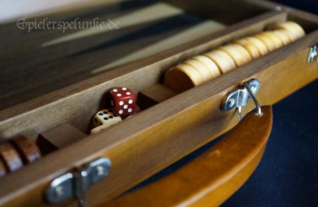 backgammon spielekoffer nussbaum ahorn