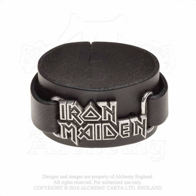 Lederarmband Iron Maiden