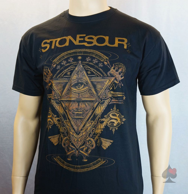 stonesour pyramid t-shirt merchandise