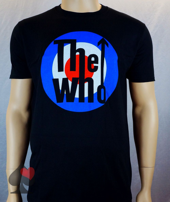 the who classic logo t-shirt