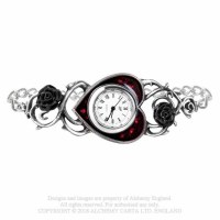 Uhrenarmband aus Zinn "Bed Of Blood Roses"