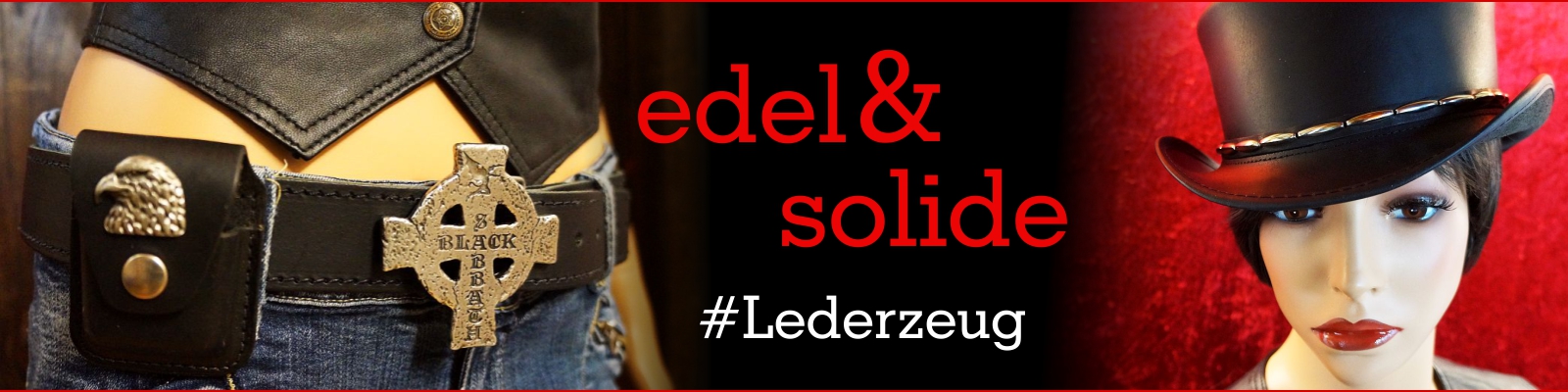 lederzeug lederhüte lederwesten gürtel gürteltaschen lederhüte geldbörsen trucker wallets